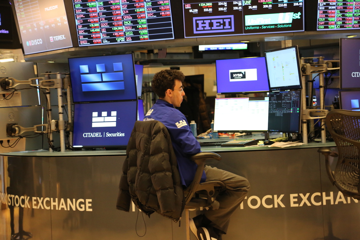 U.S.-NEW YORK-STOCK-EXCHANGE-RISE