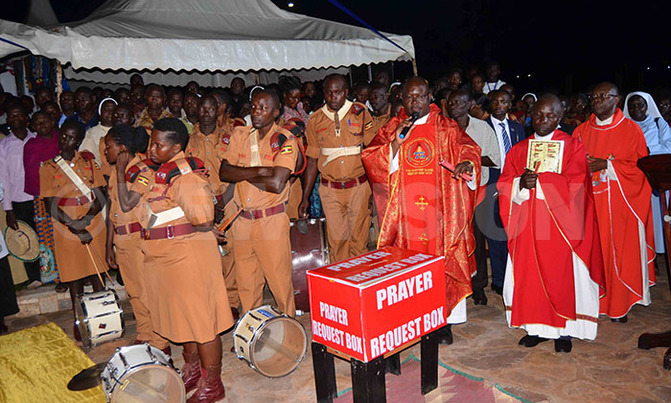 Security forces grace Uganda Martyrs novena prayers Security forces grace Uganda Martyrs novena prayers