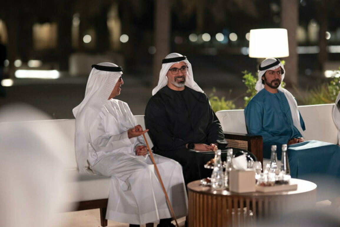 Khaled bin Mohamed bin Zayed attends Abu Dhabi Government's Ramadan majlis Barzat Abu Dhabi
