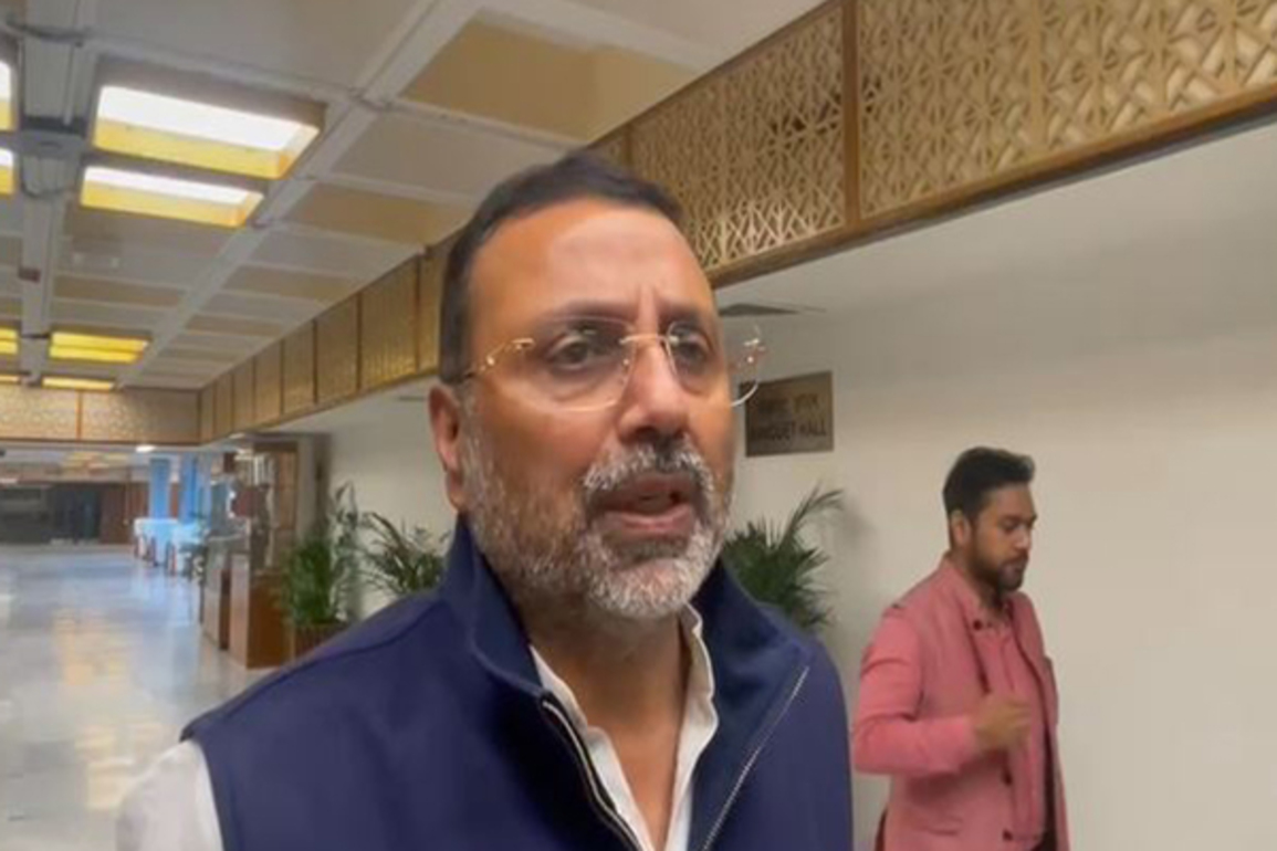 "India will emerge as a world leader in AI": Union Minister Nishikant Dubey after Parliamentary panel meeting