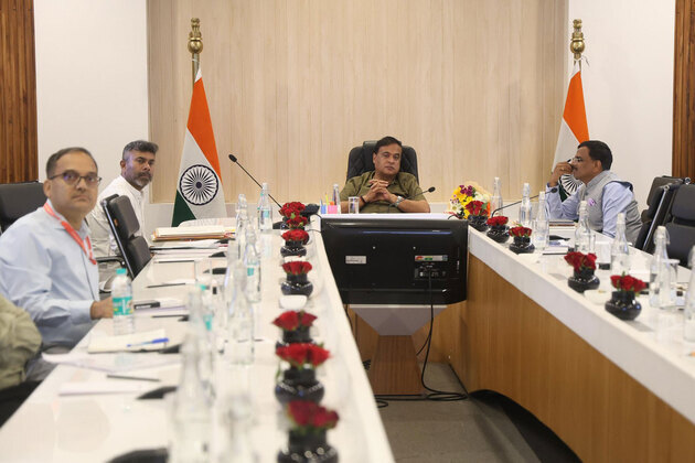 Assam CM reviews key development projects, says state poised for faster growth