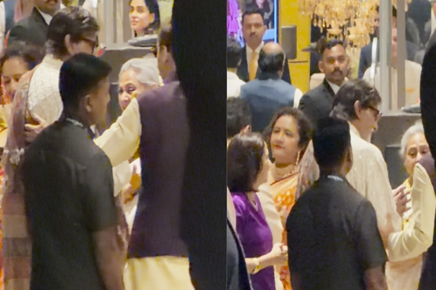 Big B, Jaya Bachchan attend Arjun Tendulkar- Saaniya Chandhok's star-studded wedding