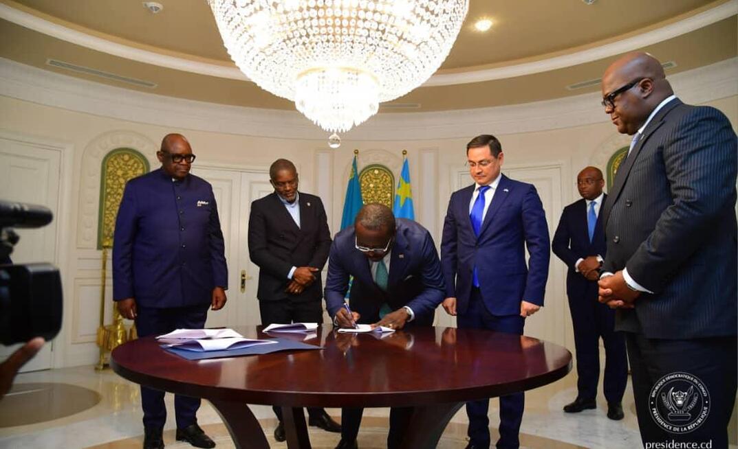 President Tshisekedi in Astana