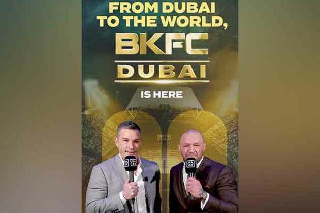 Conor McGregor showcases excitement for BKFC's UAE debut on April 4th & 5th