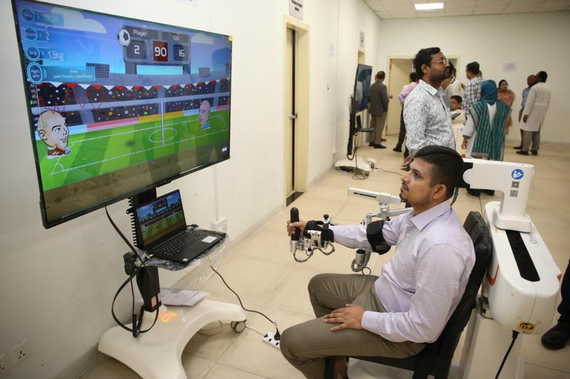Bangladesh's first robotic rehabilitation center inaugurated with Chinese assistance