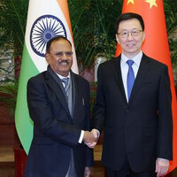 NSA Doval meets China's Vice President Han Zheng in Beijing
