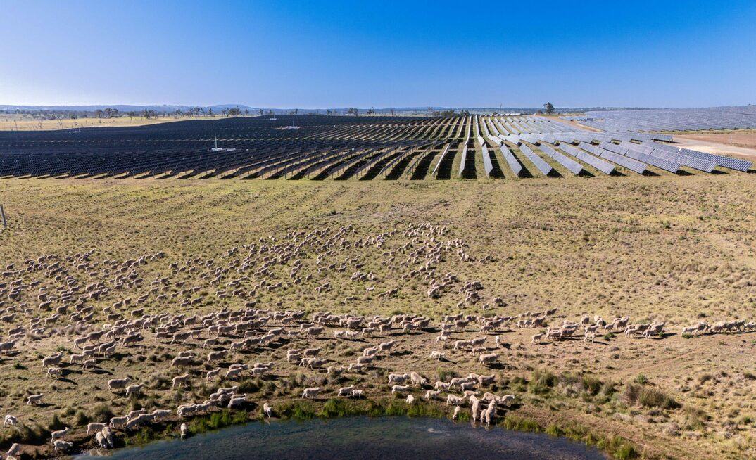 Solar power will be supplied by the 400 MW New England (Stage 1) Solar project in NSW.