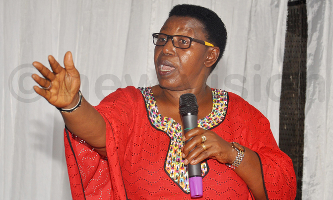 Matembe blasts opposition members for crossing to NRM Matembe blasts opposition members for crossing to NRM