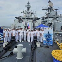 Indian Navy's Eastern Fleet Ships on operational deployment in South East Asia conclude port call at Manila