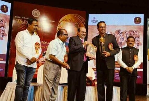 Justice Abhay Thipsay (Retd.) and Gopkumar Pillai honour Achievers at the 14th Shivaji Maharaj Awards 2025