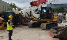  Tritech buys new Colets/BSP radio-controlled piling rig