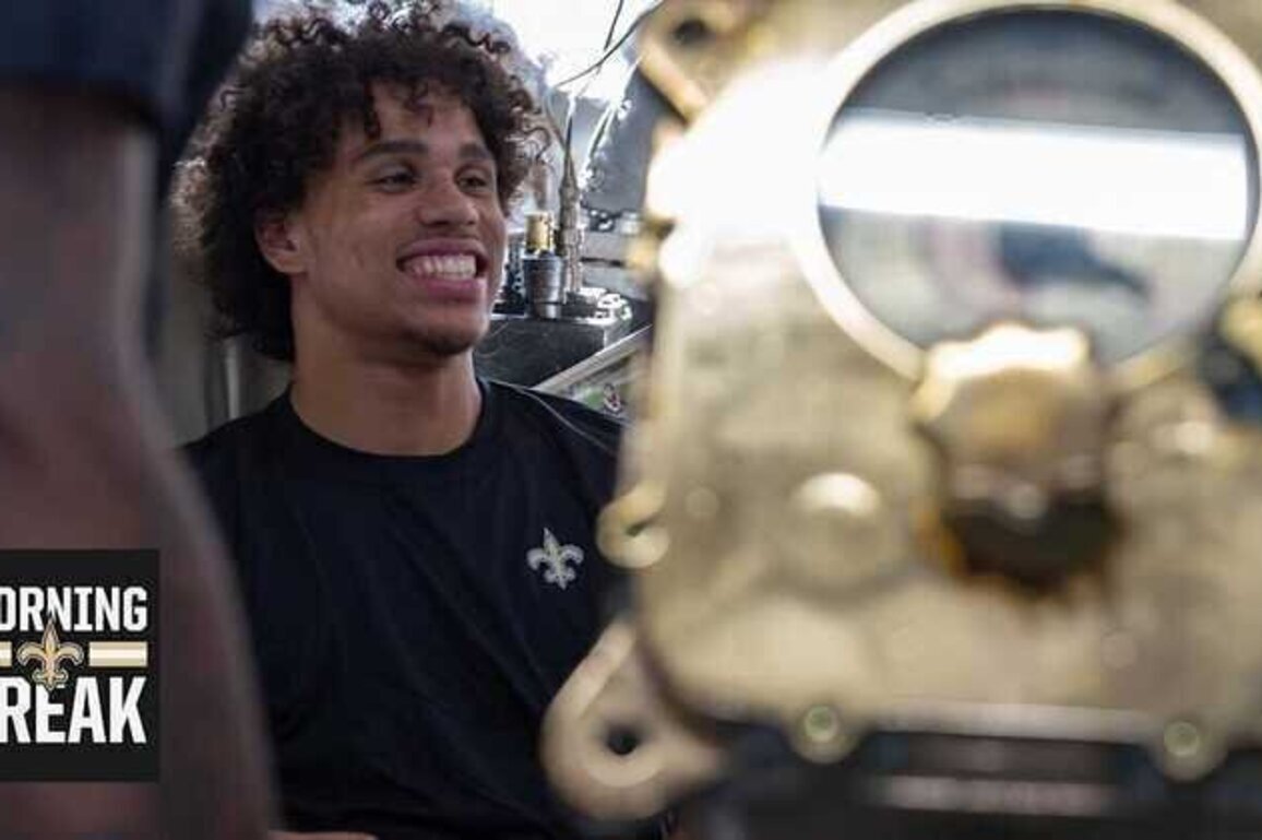 Morning Break: Saints Rookies take a tour of New Orleans