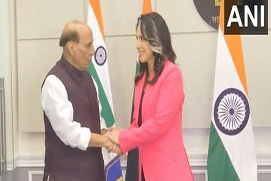 India raises issue of anti-India activities of SFJ in US during meeting with Tulsi Gabbard