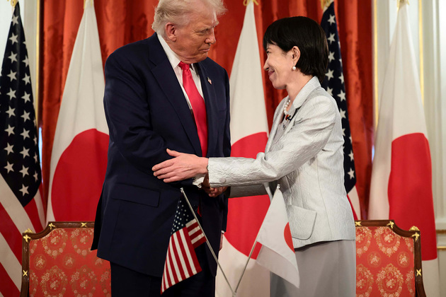 Trump, Takaichi reaffirm strong US-Japan ties at Akasaka Palace