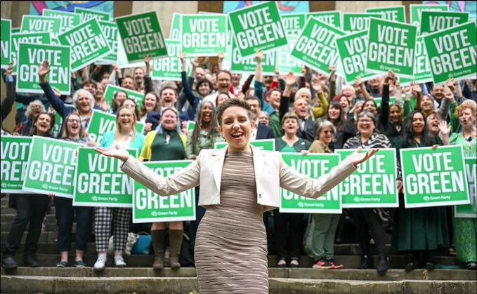 Green Party co-leader Carla Denyer | Credit: Carla Denyer, X.com