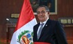  Peru's energy and mining minister Oscar Vera