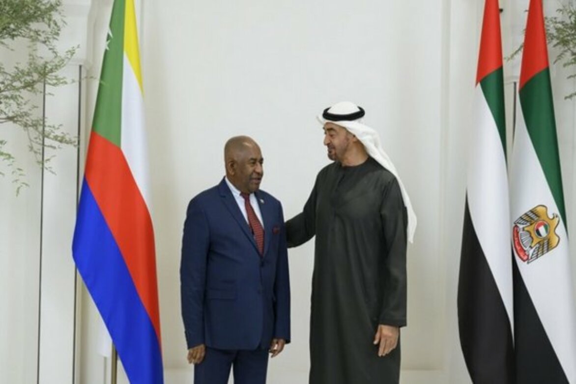 UAE President receives President of Union of Comoros