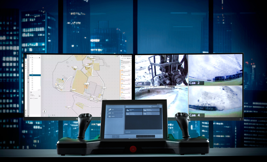 Epiroc automation panel