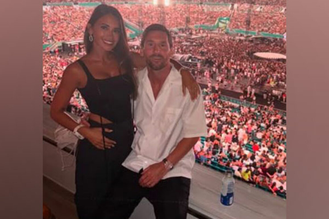 Lionel Messi wife Antonela Roccuzzo attend Coldplay concert amid 'kiss cam' fiasco; Chris Martin reacts