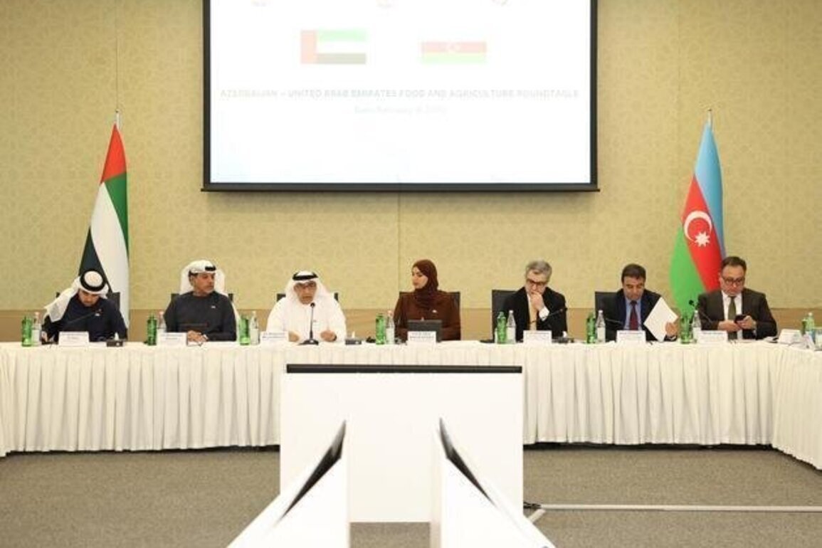 UAE delegation discusses food security, agriculture cooperation with Azerbaijan
