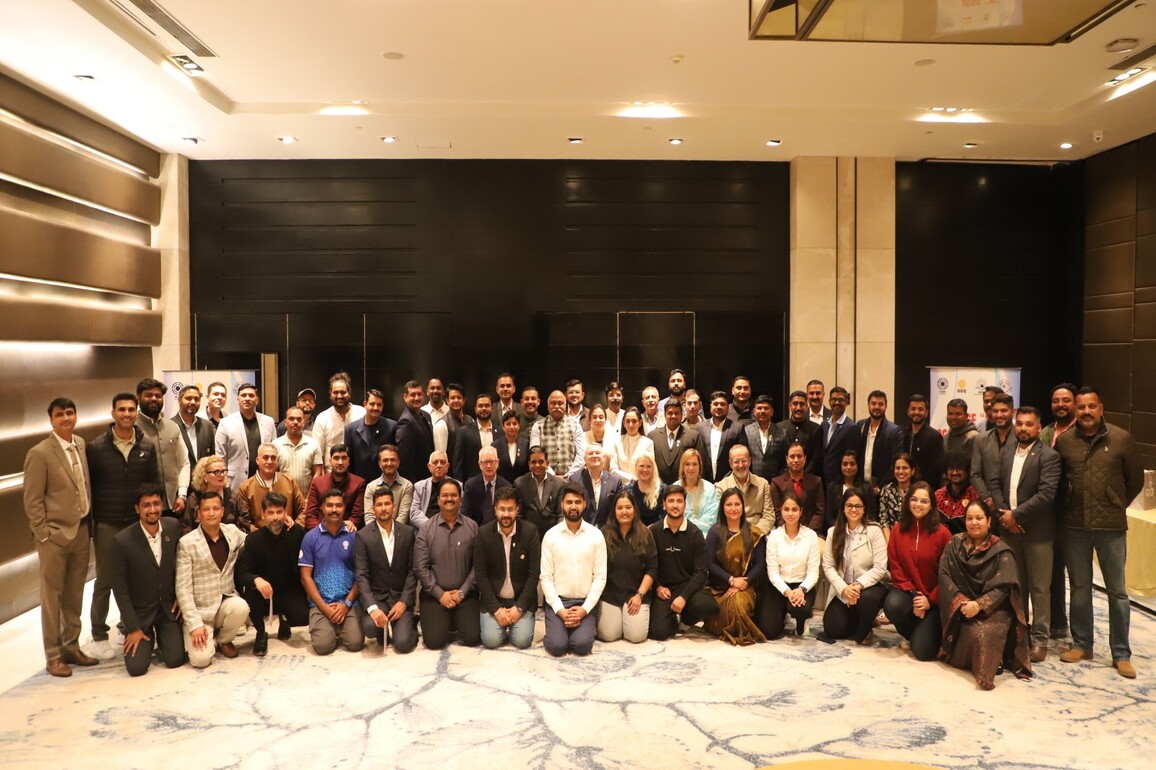 ISSF "B" Coaches course concludes successfully in New Delhi with 55 coaches graduating