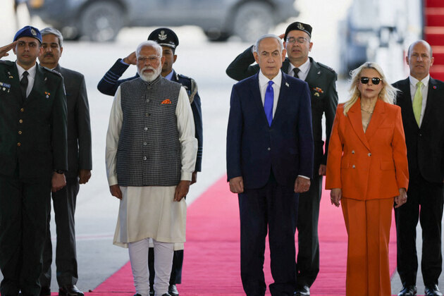 PM Modi receives Guard of Honour during state-visit to Israel