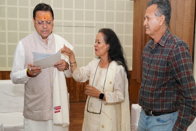 Uttarakhand CM Dhami holds public grievance hearing; actress Himani Shivpuri praises Char Dham arrangements