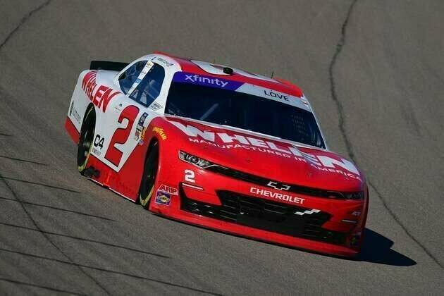 Jesse Love fastest in Xfinity Series' return to Rockingham