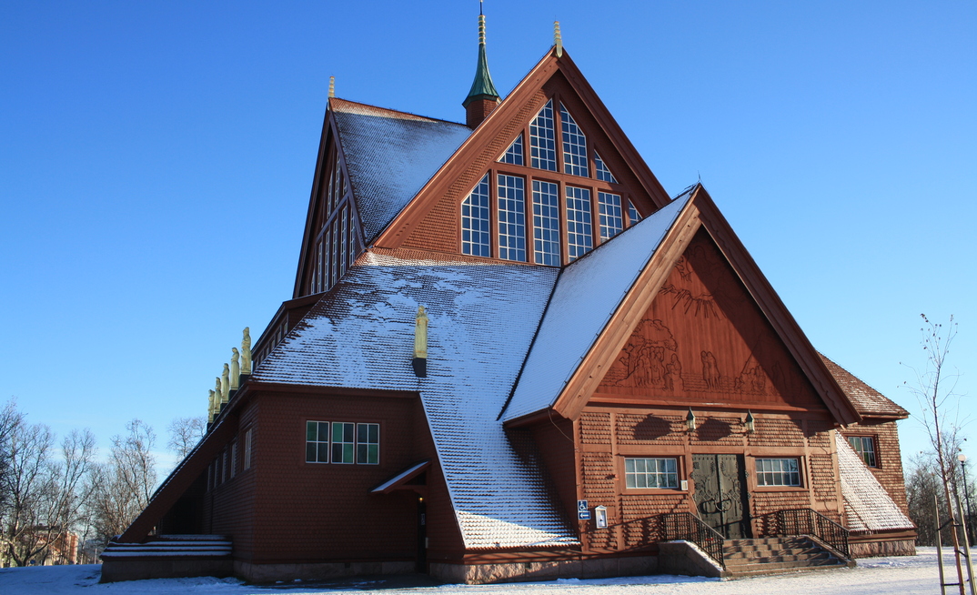 Due to iron ore mining work by LKAB, the complete Kiruna Church will be moved 25km