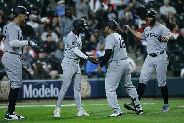 Trent Grisham's slam sends Yankees to rout of White Sox