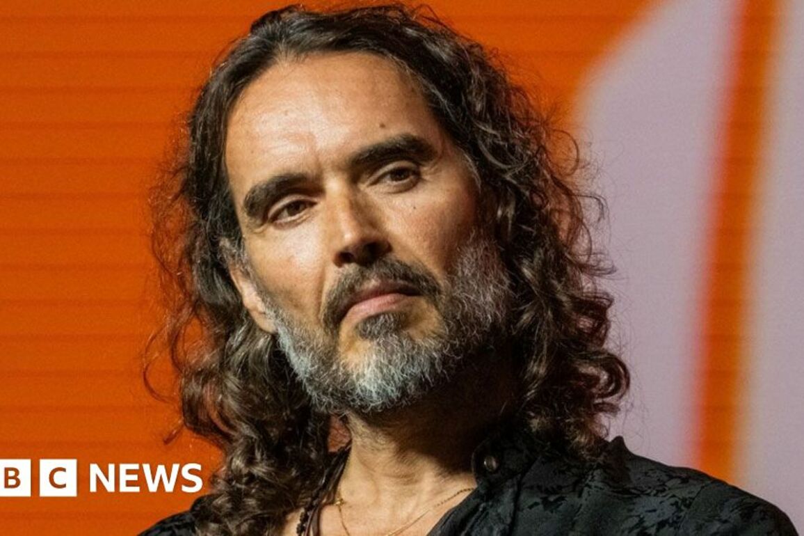 Russell Brand charged with rape and sexual assault