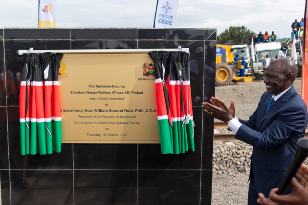 KENYA-CHINA-NAIVASHA-KISUMU-MALABA-RAILWAY-GROUNDBREAKING CEREMONY