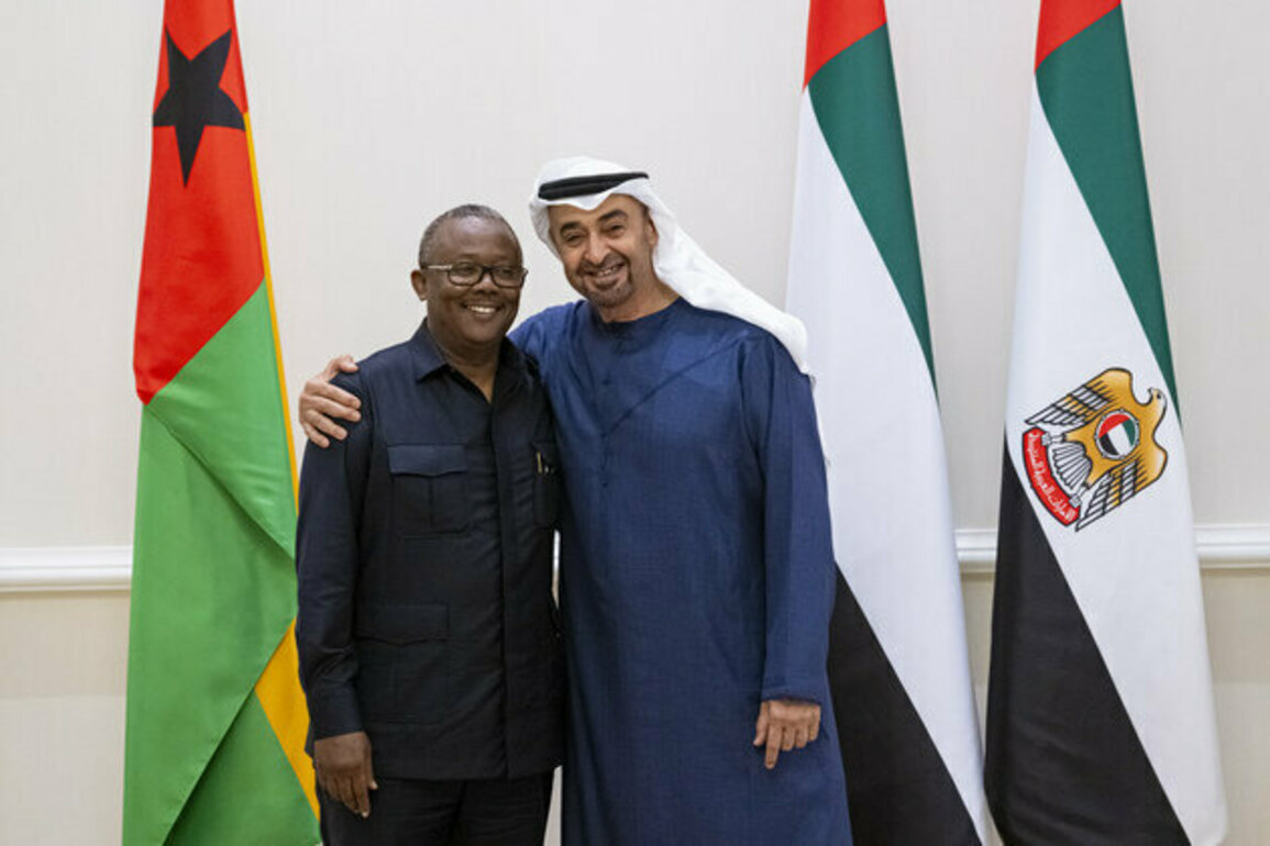 UAE President receives President of Guinea-Bissau