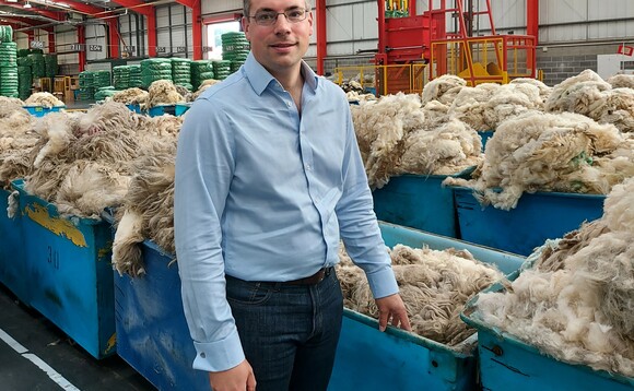 Andrew Hogley, British Wool chief executive Andrew Hogley, British Wool chief executive