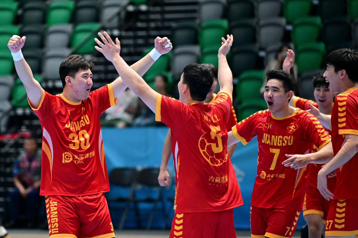 (SP)CHINA-15TH NATIONAL GAMES-HANDBALL-MEN'S GOLD MEDAL MATCH (CN)