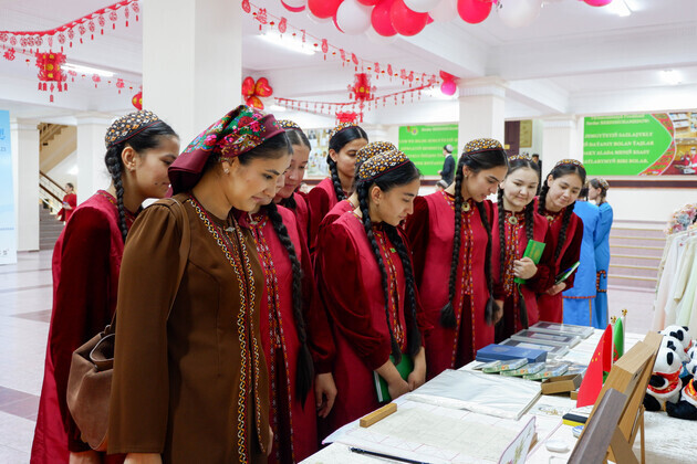TURKMENISTAN-ASHGABAT--INT'L CHINESE LANGUAGE DAY
