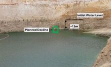 The United North pit.