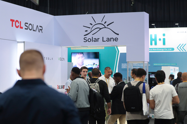 SOUTH AFRICA-JOHANNESBURG-SOLAR-STORAGE-EXHIBITION