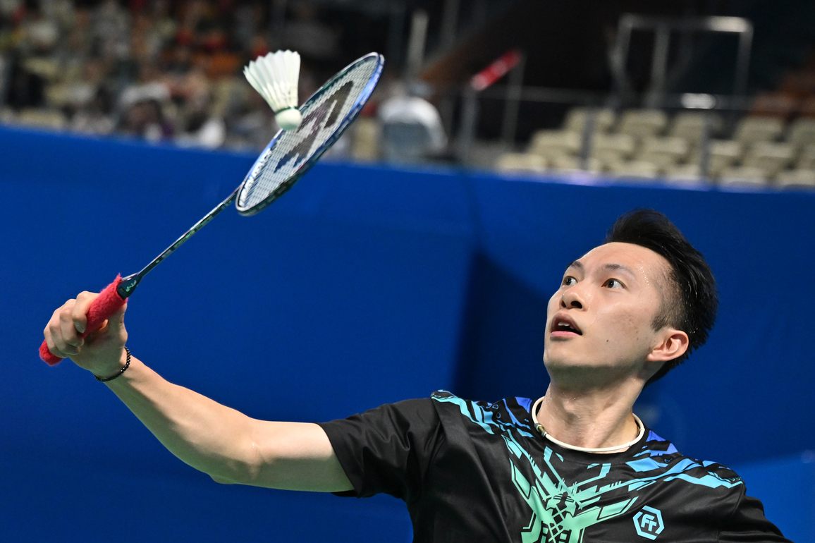 (SP)CHINA-15TH NATIONAL GAMES-BADMINTON-MEN'S SINGLES (CN)