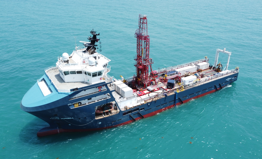 Fugro’s Taiwan-flagged vessel, Pacific Hornbill, will be used for the site investigation work for the Taiwanese Youde offshore wind farm project