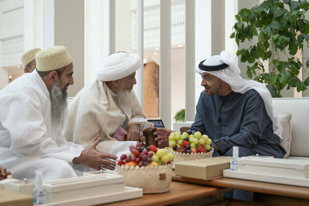 UAE President receives Sultan of Dawoodi Bohra community