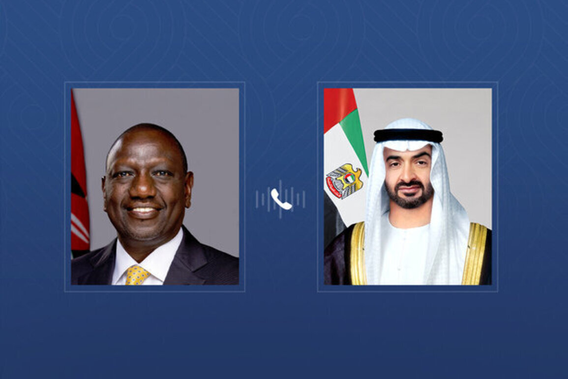 In phone call with UAE President, Kenyan President, expressed solidarity with the UAE following Iranian attacks