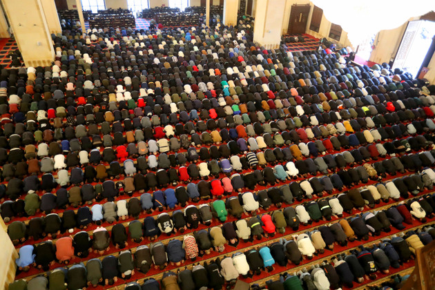 LEBANON-BEIRUT-RAMADAN-FIRST FRIDAY PRAYER
