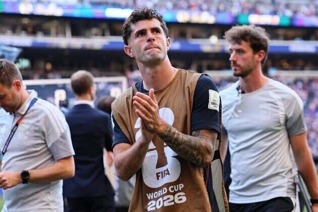 Report: US star Christian Pulisic suffered microfracture vs. Belgium