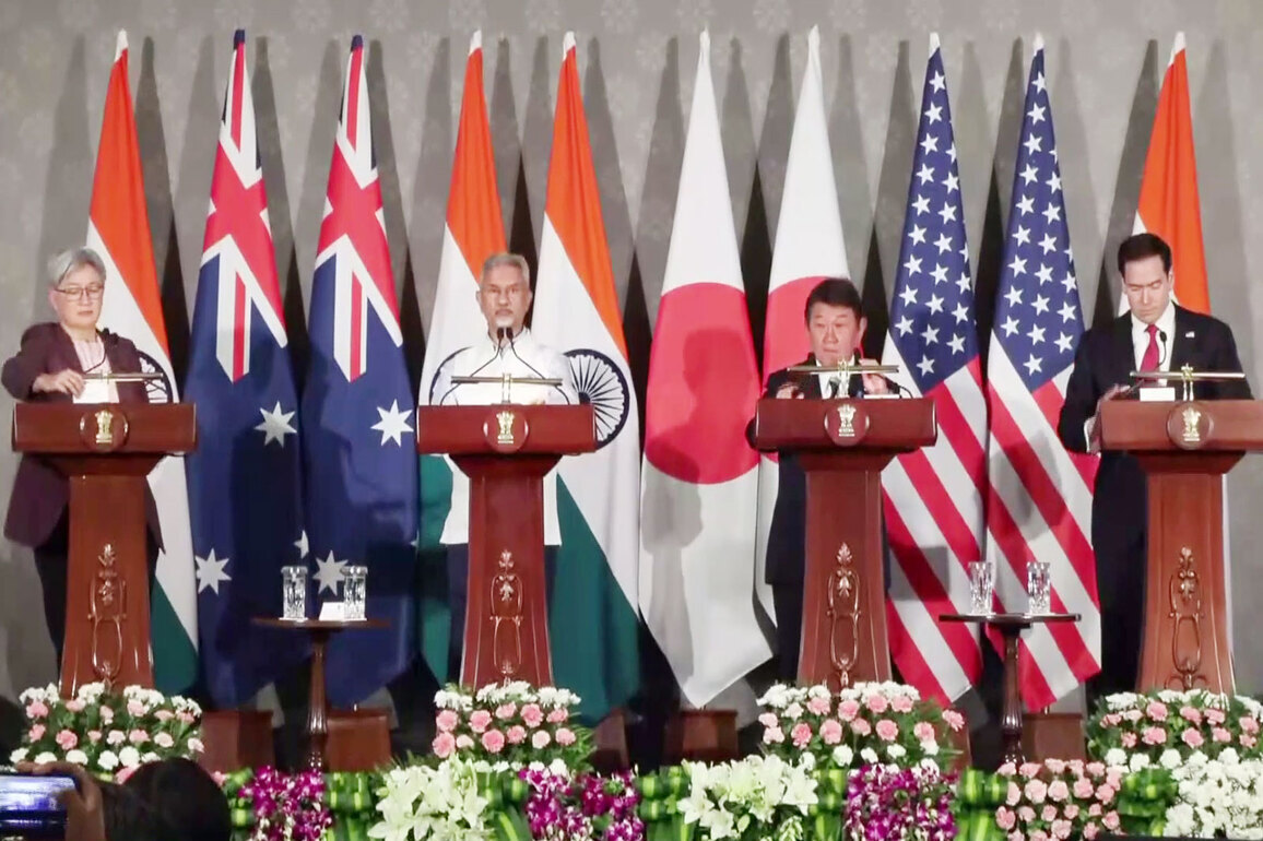 We oppose creation of "small cliques" "bloc confrontation", says China after Quad ministers meet in India