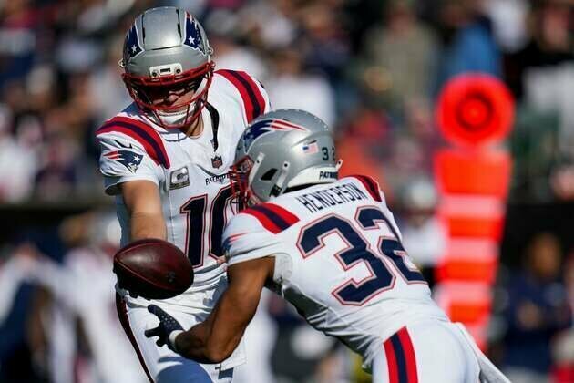 On 9-game win streak, Patriots face Giants in Jaxson Dart's return