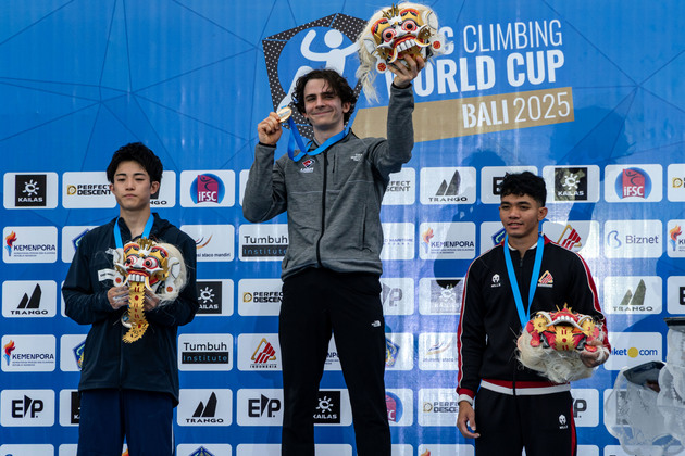 (SP)INDONESIA-BALI-SPORT CLIMBING-IFSC WORLD CUP-MEN'S SPEED-FINAL