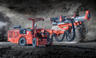 The Sandvik DD2711 development jumbo designed for narrow vein operations.