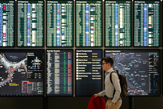U.S.-SAN FRANCISCO-GOVERNMENT SHUTDOWN-FLIGHTS-DELAY