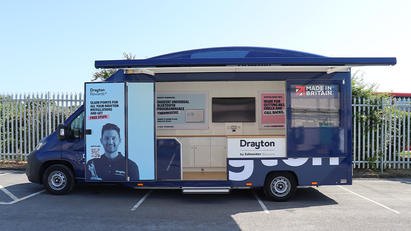 Drayton invests in new training van for nationwide tour of merchants